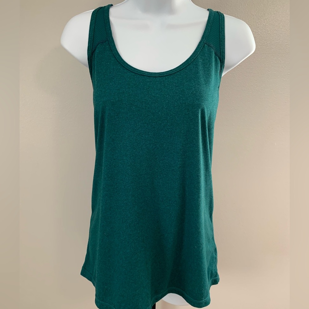 Xersion Green Racerback Tank Top